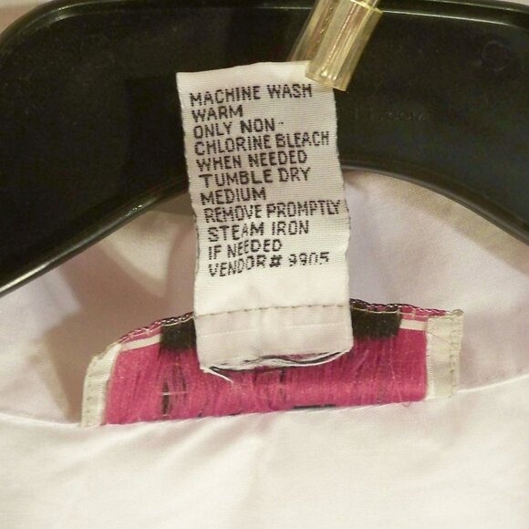 Bridge Gate, White Button Up Shirt/Vest - Picture 5 of 5